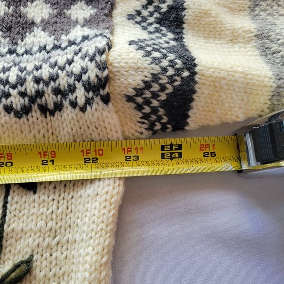 Love Handcrafted One of a Kind Crochet Sweater (Size L/XL) - Picture 14 of 16